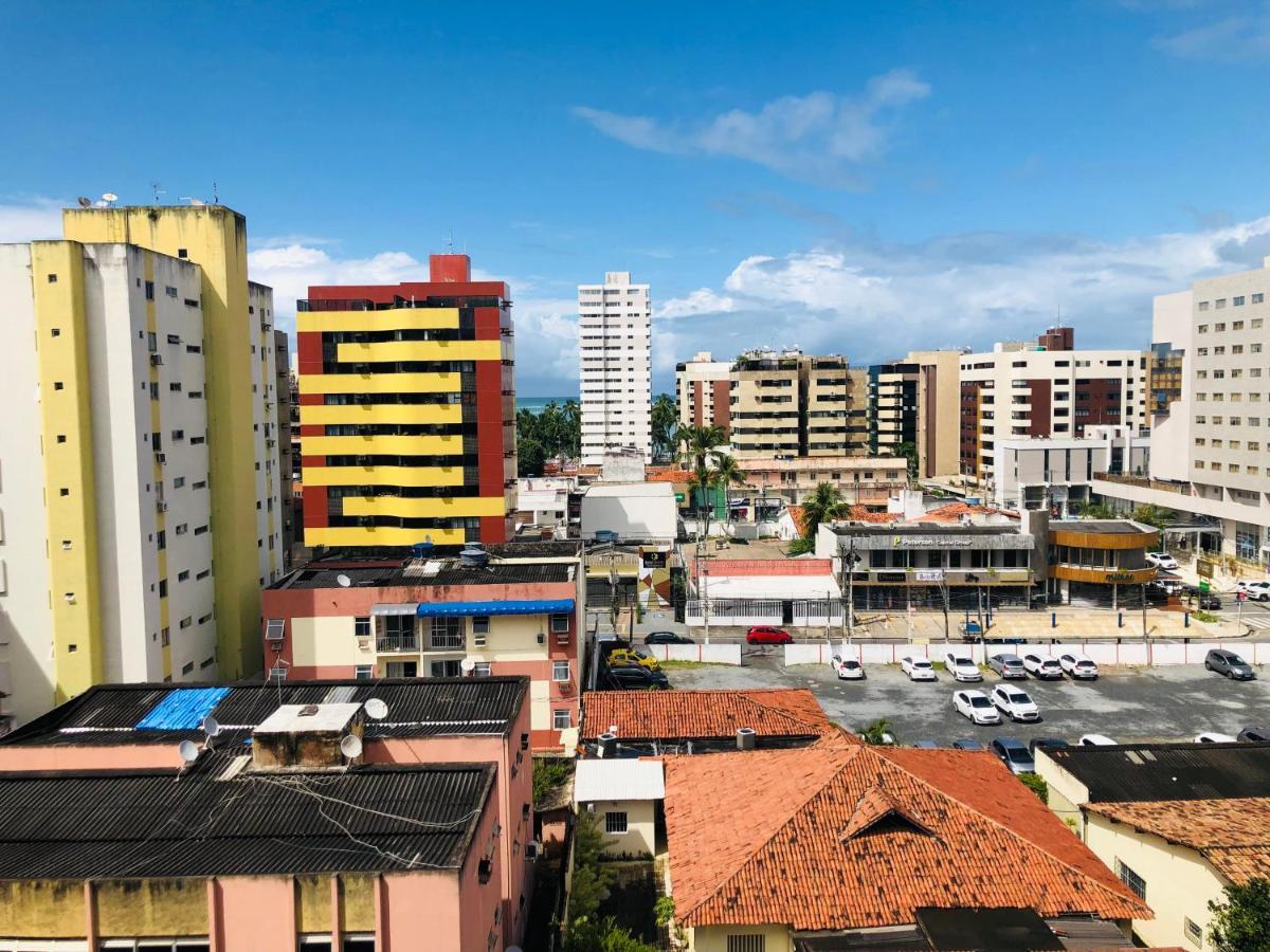 Praia De Ponta Verde Em Frente Ao Tropico Hotel Com Garagem, Wi-Fi, Lavadora - Apto703 Масейо Экстерьер фото